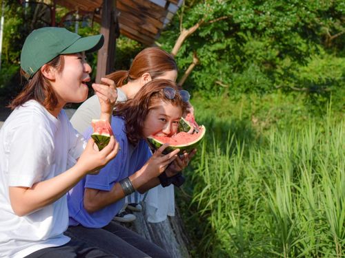 これぞ村の夏休み🍉