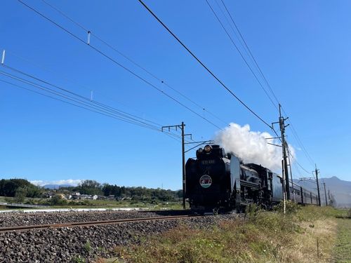 観光電車も走る地域。
