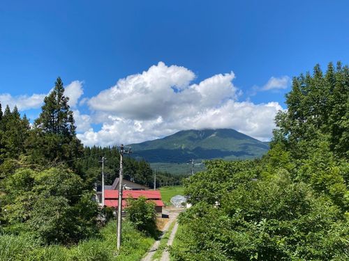 夏の磐梯山
