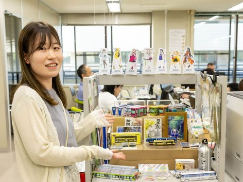 県庁地域鉄道課の担当者