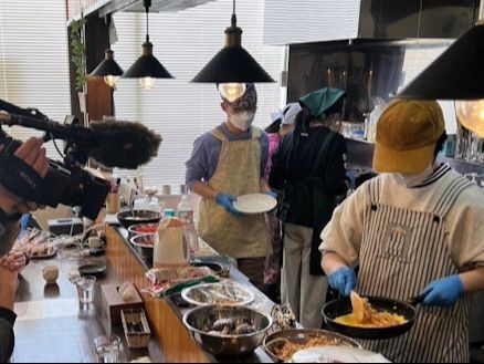 生徒たちが運営する高校生カフェ
