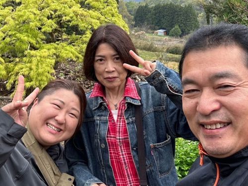 先輩移住者ゲスト：齊藤さん（神奈川県から高梁市へ移住、写真中央）