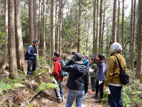地域の方が大切に守ってきた熊野古道をこれからも残していきたい。