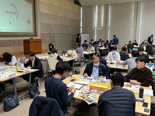 令和８年３月　グループ別にワークショップを実施。感想のシェアも行いました