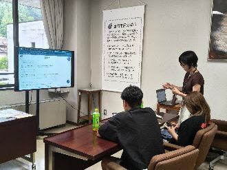 個別相談のワンシーン