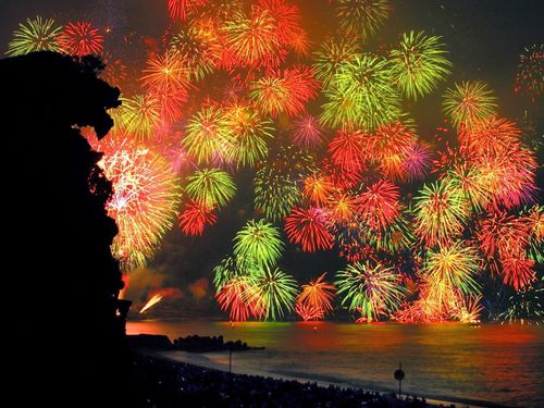 全国的にも人気の高い「熊野大花火大会」
