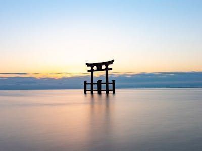 白髭神社の大鳥居