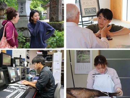 「町内各地で輝く協力隊の足跡」多くの協力隊員が築いてきた柔軟な活動基盤があります