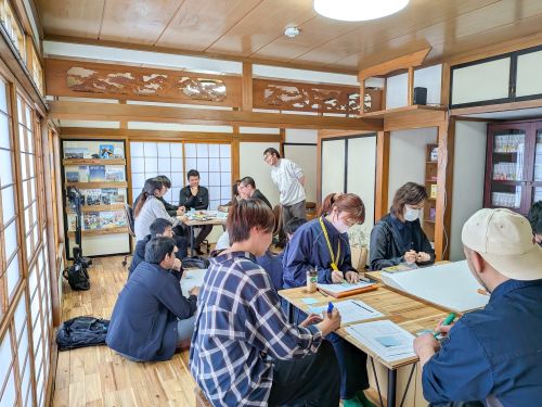 4月におこなった協力隊の顔合わせを兼ねた研修会