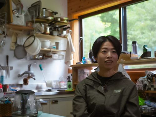 当日見学する先輩移住者のご自宅