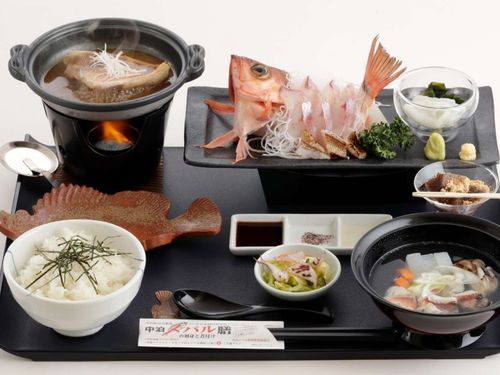 高級魚を贅沢に堪能「メバル膳」