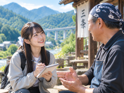 地域に入り、地域を知る。魅力を発見する。
