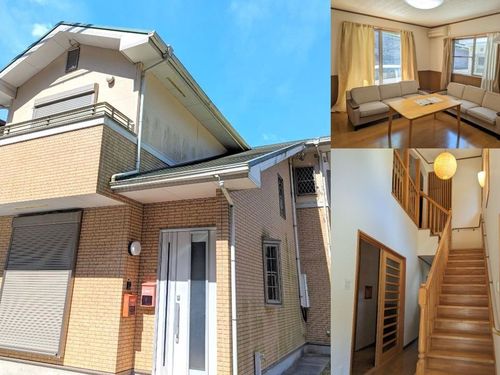 お試し住宅の外観、内装1