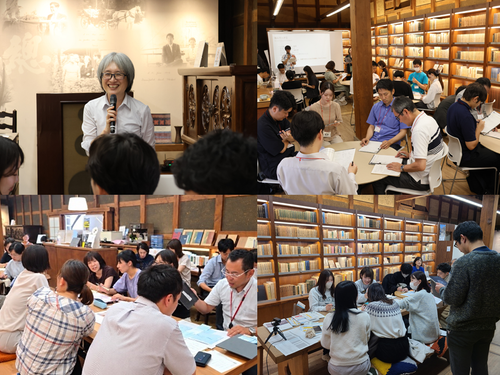 大原本邸での取組の様子