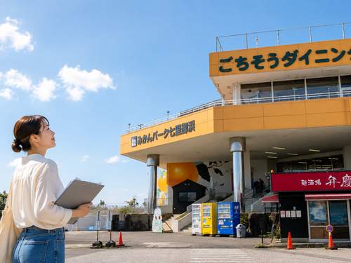 社員としての働き方を知る・空き店舗を見学する・マルシェへの出店について知る