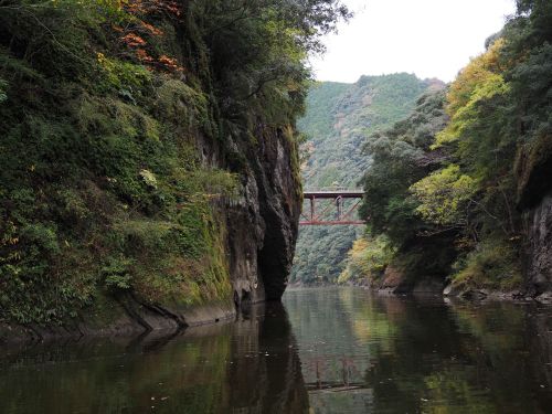 三川地域の観光名所（合川ダム）