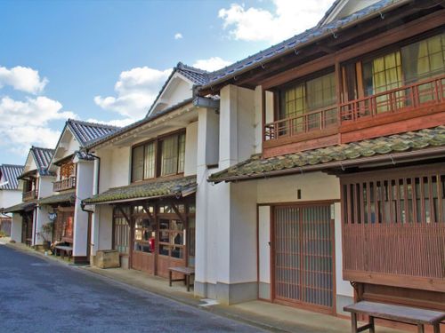 宇和町卯之町の町並み