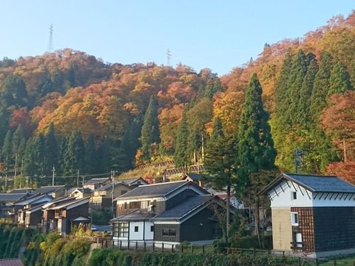 白峰の秋
