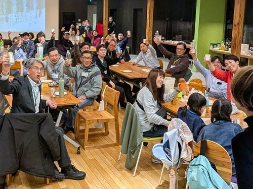 月１で開催される町民交流会タノシモカフェですぐに仲間ができます！