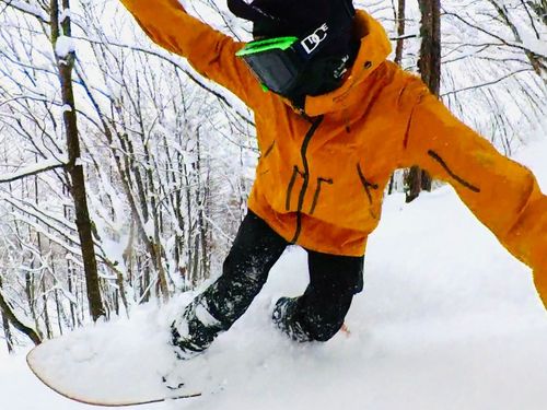 雪遊びが超身近な生活！