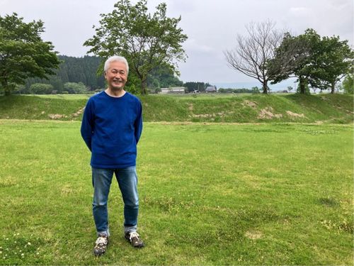 移住定住支援センターのバックヤードにて