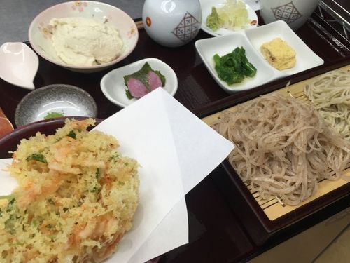 天ぷらと蕎麦