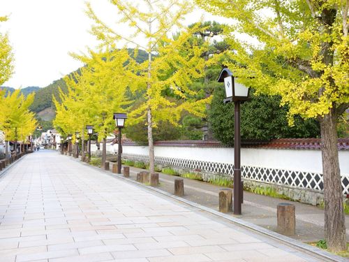 津和野町の町並み