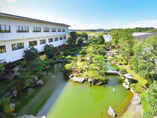 200坪の大庭園