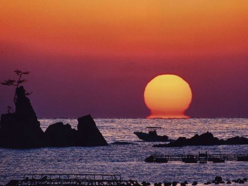 だるま夕日