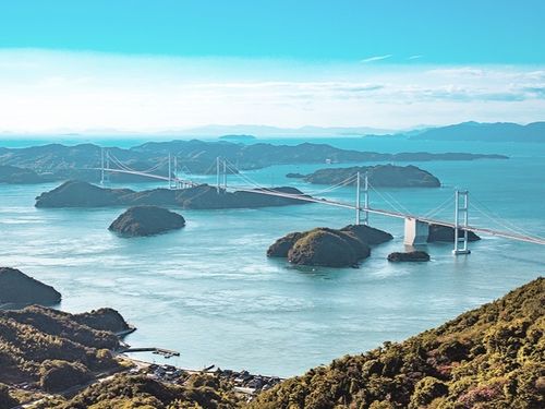 しまなみ海道の景色（えひめ移住ネットより）