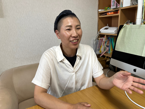 ひのみんなの食堂ネットワーク代表の　奥野ふじみさん