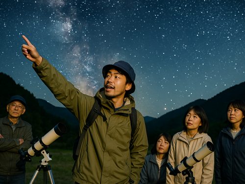 自然を活かした観光プログラムの開発（※画像はイメージです）
