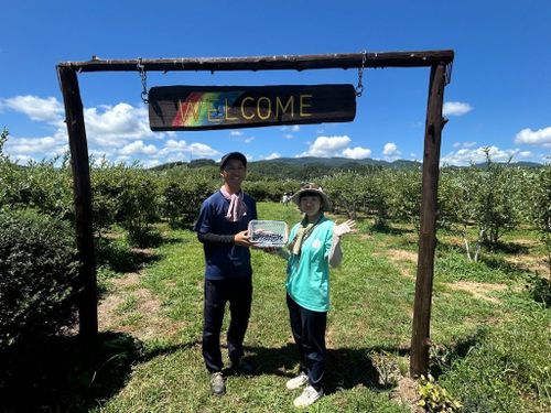 小川地区の農家さん（チャコちゃん農園）