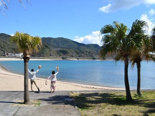 太平洋に面したダグリ岬は国定公園にも指定されている美しいビーチです。