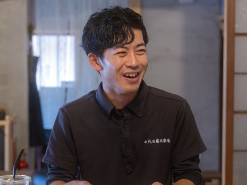 1.古民家カフェにて農家さんのお話し