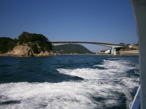上関海峡からいざ祝島へ！