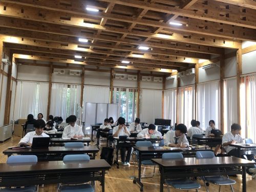 自習室の様子