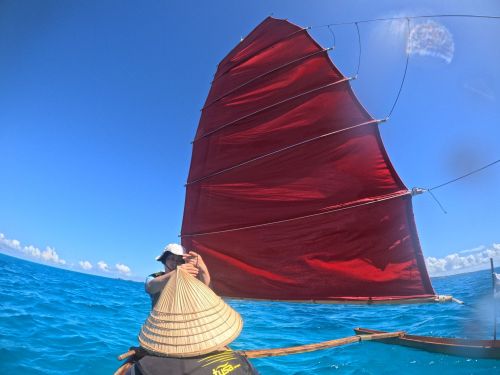海に出て帆で走ると、自然の力と人の知恵に感動