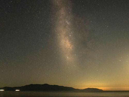 島から見る満天の星