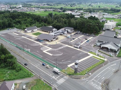 リニューアルオープンした道の駅「石鳥谷」