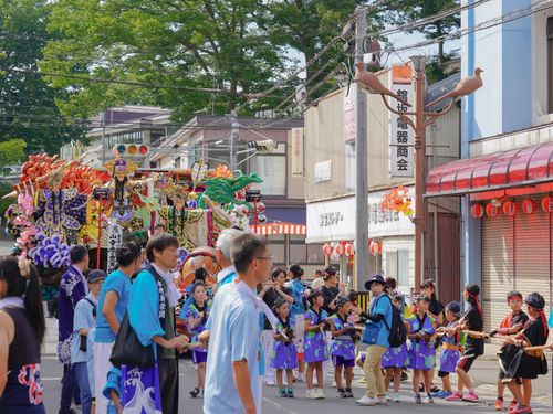 毎年秋に開催される「軽米秋まつり」