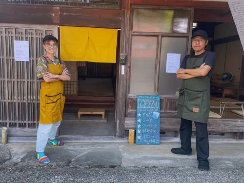 明木（あきらぎ）にオープンした移住者の笹瀬さん
