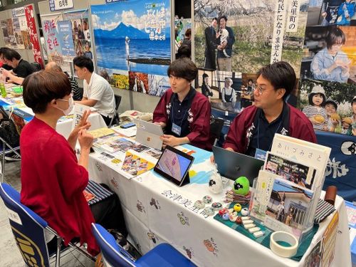 移住相談対応の様子