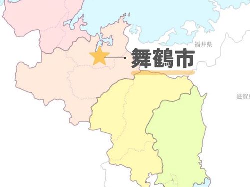 舞鶴市はこんな場所にあります