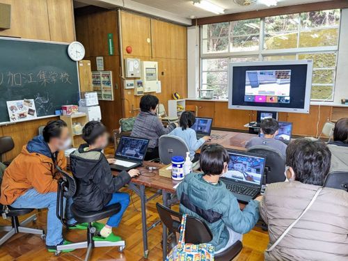 プログラミング教室の様子