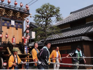 日野祭の様子