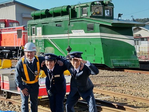 私たちと一緒に活動しましょう！※鉄道保存会の皆さん