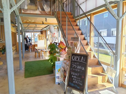 地域交流会の会場「本町チャレンジBASE」