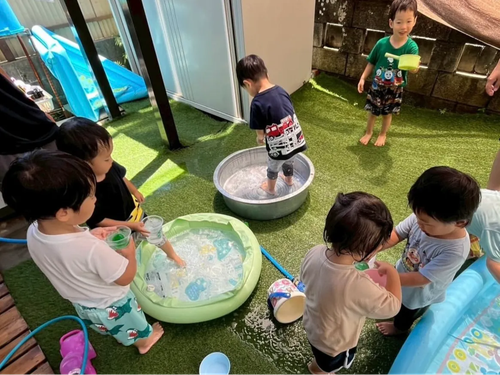 見学する園の様子
