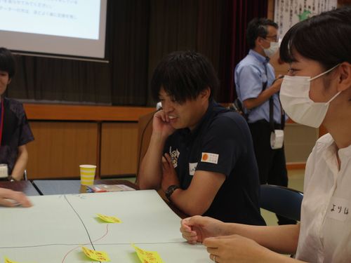 住民の皆さんと一緒に地域おこし協力隊の募集アイディアを考えました